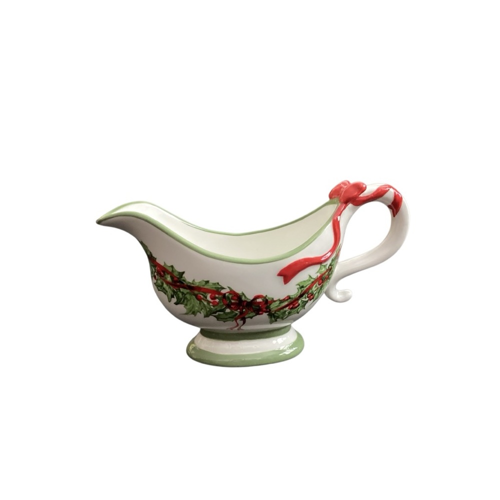Christopher Radko Holiday Celebrations Gravy Boat